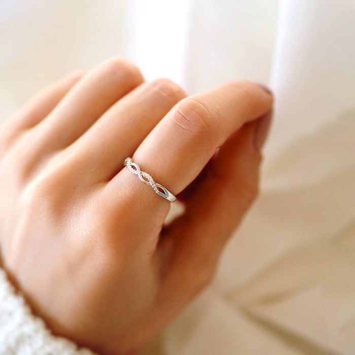 Anello Twist Per mia figlia "Fasi della Vita"